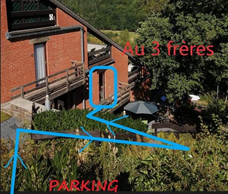 Les 3 Freres : Plain-Pied En Pleine Nature Vresse-sur-Semois Exterior foto